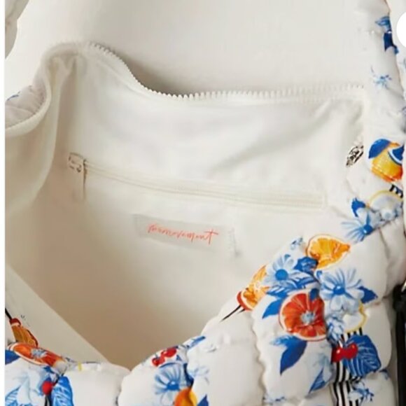 Free People Movement Printed Carryall Tote 🍊 Tangerine Dream - LIMITED EDITION - Picture 4 of 8